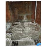 Assorted Glass Cake and Dessert Stands