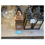 Decorative Lanterns and Glass Bowl Set