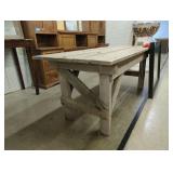 Rustic Farmhouse Wooden Work Table