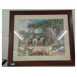 Framed Artwork "Sunny Morning" By Barbara Mock