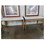 2 Wooden Tables