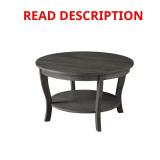 American Heritage Drak Gray Coffee Table