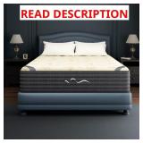 KING Firm Hybrid Gel Memory Foam 14" Mattress
