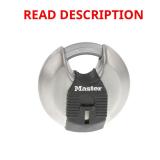 Master Lock Magnum Padlock: Steel Shrouded