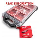 Milwaukee PACKOUT Compact Slim Organizer Black