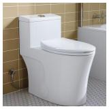 One-Piece 10" Rough-In Dual Flush Toilet