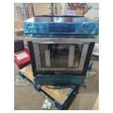 30" Glass Top Range, Oven Door Glass Broken