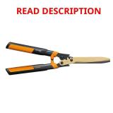 Titanium Coated Blades: 23 in. Hedge Shears