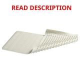 Rubbermaid 8.5x16.5 in White Shower Mat