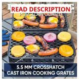 Tabletop Portable Charcoal Grill in Black