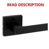 Singapore Matte Black Reversible Door Handle
