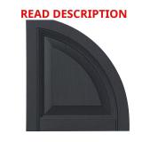 15x16 in Polypropylene Arch Design (Pair)