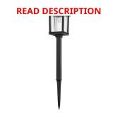 (2) Lauder 20-40 Lumen Black LED Path Light