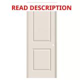 Carrara 2-Panel Left-Hand Solid Core Door
