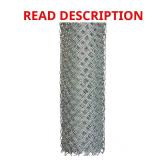 48 in. x 50 ft. Galvanized Fence Fabric