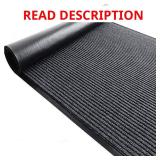 Tonchean Commercial Entrance Mat 3x10ft, Grey