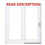 72x80 White Composite Sliding Door (RH)