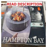 Prescott 30" Wood Outdoor Fire Pit