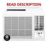 LG 12,200 BTU Window AC w/ Heater, Wi-Fi