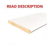 11/16 in. D x 7-1/4 in. W x 96 Primed Pine Finger