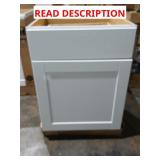(DAMAGED) Hampton Bay Shaker Cabinet 24"