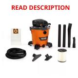 12 Gal 6.0-HP NXT Wet/Dry Shop Vacuum
