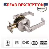 Commercial Satin Chrome Privacy Bed/Bath Lever