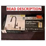 Glacier Bay Paulina Matte Black Faucet