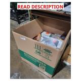 Home improvement box: solar lights, brushes