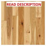 Plano Natural Hickory Hardwood 22 sf, 7X BID