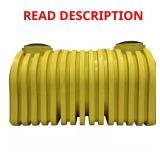 1500 Gal. Yellow Polyethylene Septic Tank