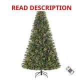 Home Accents Holiday 7.5 ft Pre-Lit Pine Tree
