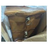 Byblight 23.62"H Brown End Table, No Assembly