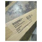 4- Regency 64" Black Epoxy Post
