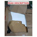 Abberton Oak Wood Column Base Round Table 46"