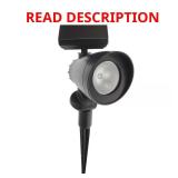Solar Black LED Spotlight 55 Lumens