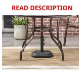 StyleWell 26 lb Umbrella Base Black