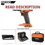 18V Cordless Drill/Driver Kit with 2.0Ah Bat