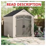 Vista 7 ft. W x 7 ft. D Shed