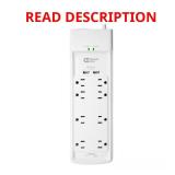 6 ft. 8-Outlet Surge Protector with USB