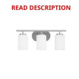 Oslo 20" 3-Light Chrome Vanity Light