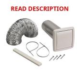 Broan-NuTone WVK2A 4-Inch Flexible Duct Kit