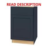 Avondale Ink Blue Plywood Shaker Cabinet