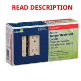 Leviton Decora 15A 125V Duplex Outlet 5-15R
