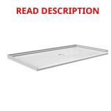 CRAFT + MAIN White Shower Pan Base