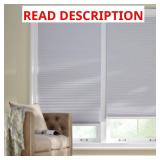 Shadow White Cordless Cellular Shade 42x64