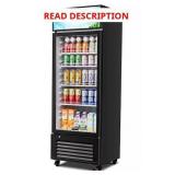 10 cu ft Upright Beverage Cooler, Glass Door