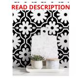WallPops Primrose Floral Peel and Stick Tiles