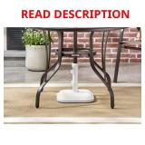 StyleWell 26 lb Umbrella Base White