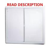 48 x 48 Left-Hand Vinyl Slider Window, White (2)